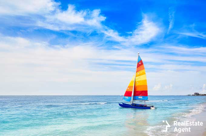 catamaran sailboat in Fort Myers FL